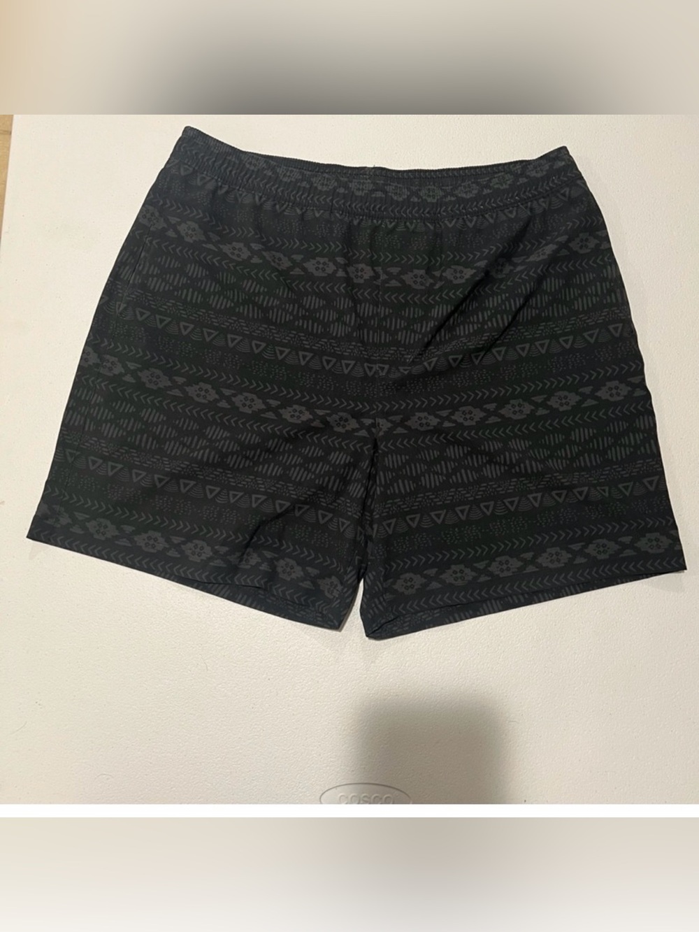 Chubbies  Black Patterned Shorts  L
